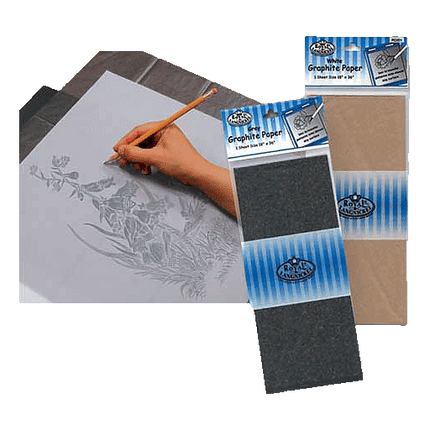 Royal Brush Graphite Papers sold by RQC Supply Canada an arts and craft store located in Woodstock, Ontario