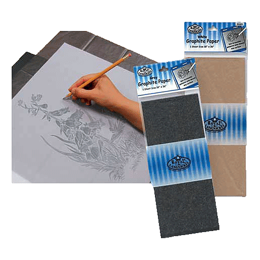 Royal Brush Graphite Papers sold by RQC Supply Canada an arts and craft store located in Woodstock, Ontario