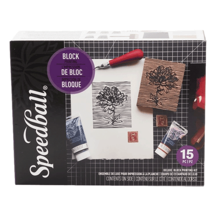 Deluxe Block Printing Kit - Speedball