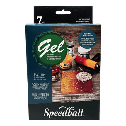 Speedball Akua Gel Printing Kit made by speedball sold by RQC Supply Canada an arts and craft store located in Woodstock, Ontario