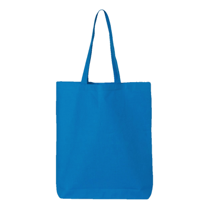 Cotton Canvas Tote sold by RQC Supply Canada an arts and craft store located in Woodstock, Ontario Showing Sapphire Blue Colour