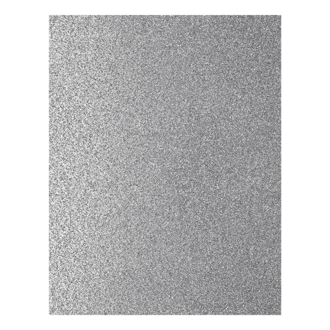 8.5" x 11" Glitter Scrapbooking Paper 85lb Cardstock 5pc - PA