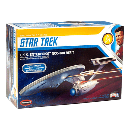 Star Trek U.S.S. Enterprise Refit Wrath of Khan sold by RQC Supply Canada an arts and craft hobby store located in Woodstock, Ontario