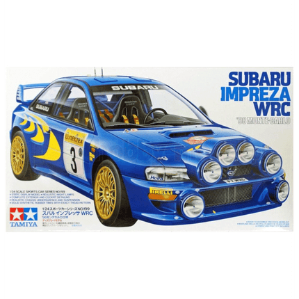 1/24 Subaru Impreza Wrc Model Car Kit- Tamiya