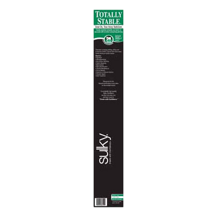 SULKY Totally Stable Iron on Tear Away Stabilizer - White