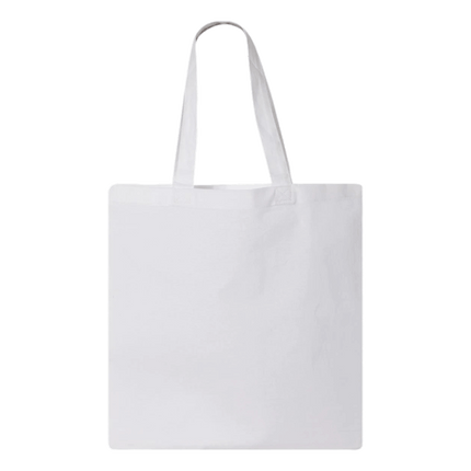 White Polyester Tote Bag sold by RQC Supply Canada located in Woodstock, Ontario