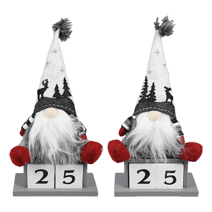 Gnome Countdown to Christmas Calendar sold by RQC Supply Canada an arts and craft store located in Woodstock Ontario