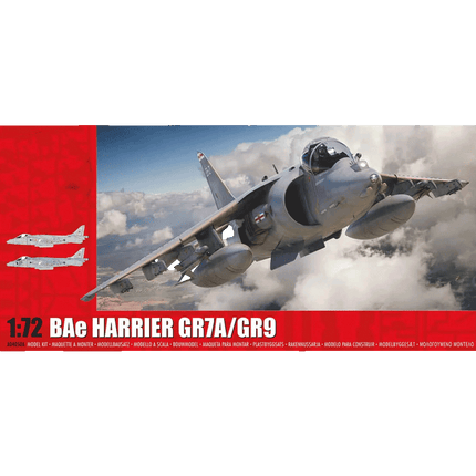 1:72 Scale BAe Harrier GR7A/GR9 Model Plane Kit sold by RQC Supply Canada an arts and craft store located in Woodstock, Ontario