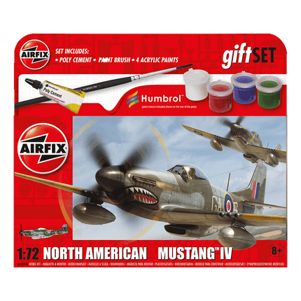 Air Fix 1:72 Scale North American Mustang IV Model Airplane Kit sold by RQC Supply Canada an arts and craft store located in Woodstock, Ontario