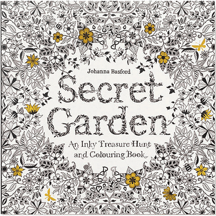 Secret Garden Adult Colouring Book sold by RQC Supply Canada an arts and craft store located in Woodstock Ontario
