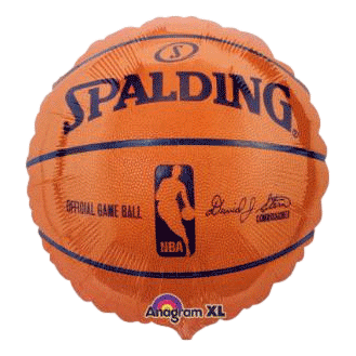 Spalding Basketball Helium Filled Balloons sold by RQC Supply Canada located in Woodstock, Ontario