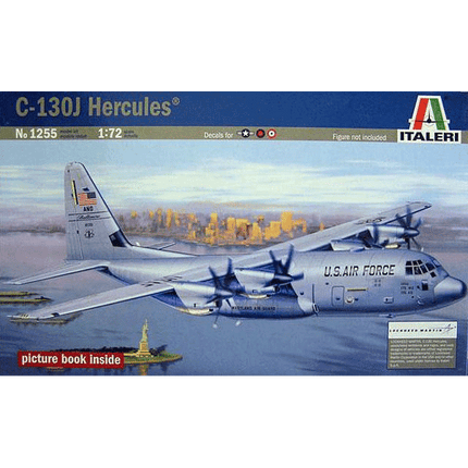 Italeri, C-130J, Hercules, Model Plane, 1/72 Scale, 1255, RQC Supply, Woodstock, Ontario