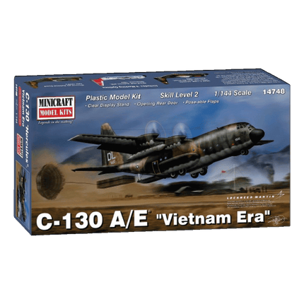 Minecraft C-130A/E Vietname Era Airplane Model sold by RQC Supply Canada a hobby store located in Woodstock, Ontario