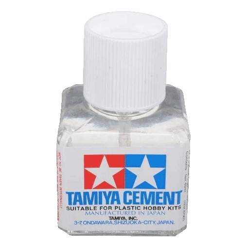 Tamiya Cement suitable for plastic hobby kits sold by RQC Supply Canada an arts and craft and hobby store located in Woodstock, Ontario