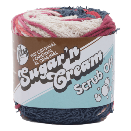 Lily The original Sugar ; N cream scrub off yarn sold by RQC Supply located in Woodstock, Ontario shown in beach house colour