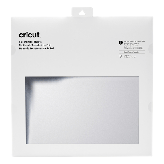 Cricut Foil Transfer Sheets Silver RQC Supply Canada