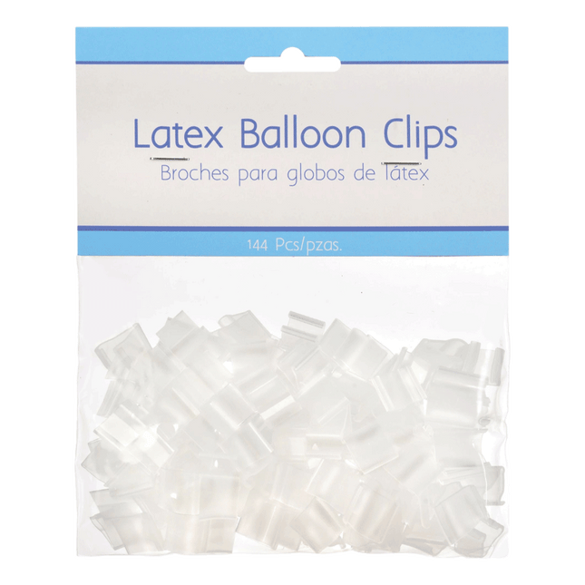 Latex Balloon clips sold by RQC Supply Canada located in Woodstock, Ontario