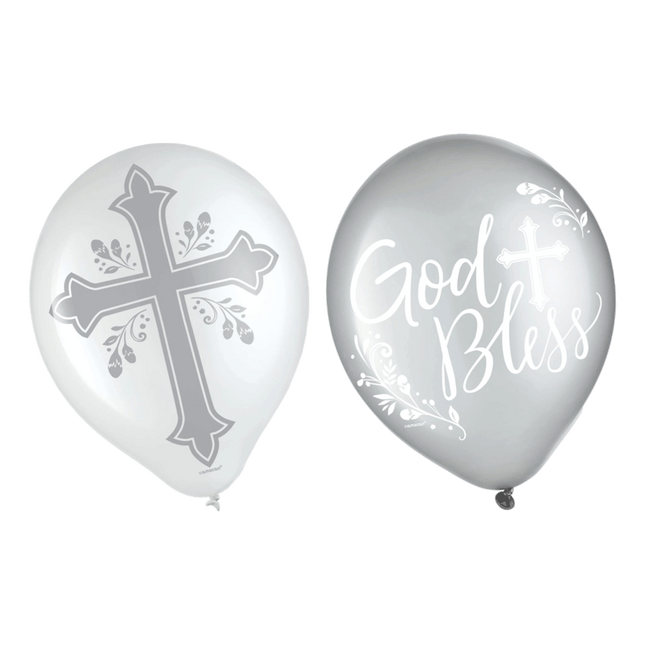 God Bless Latex Balloons sold by RQC Supply Canada located in Woodstock, Ontario