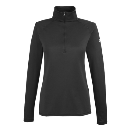 Under Armour Quarter Zip Sweats sold by RQC Supply Canada located in Woodstock, Ontario shown in Black