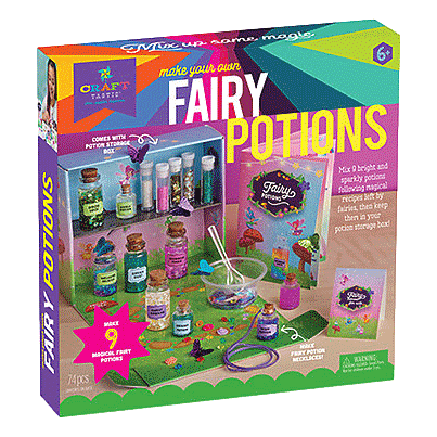 Craft tactic Fairy Potions Kit sold by RQC Supply Canada an arts and craft store located in Woodstock, Ontario