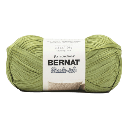 Bernat Suede-ish Yarn sold by RQC Supply Canada located in Woodstock, Ontario shown in Cypress colour