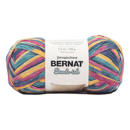 Bernat Suede-ish Yarn sold by RQC Supply Canada located in Woodstock, Ontario shown in Gems colour