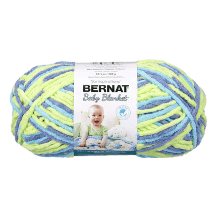 Bernat Baby Blanket Yarn sold by RQC Supply Canada located in Woodstock, Ontario showing Handsome Guy colour