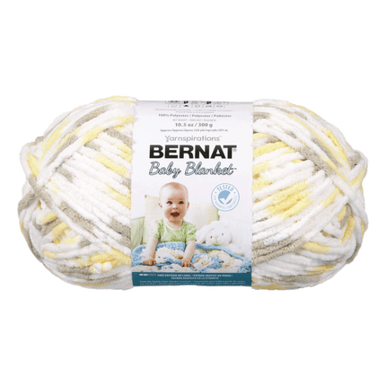 Bernat Baby Blanket Yarn sold by RQC Supply Canada located in Woodstock, Ontario showing Easter Bunnies colour