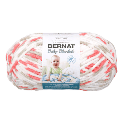 Bernat Baby Blanket Yarn sold by RQC Supply Canada located in Woodstock, Ontario showing flowerpot colour
