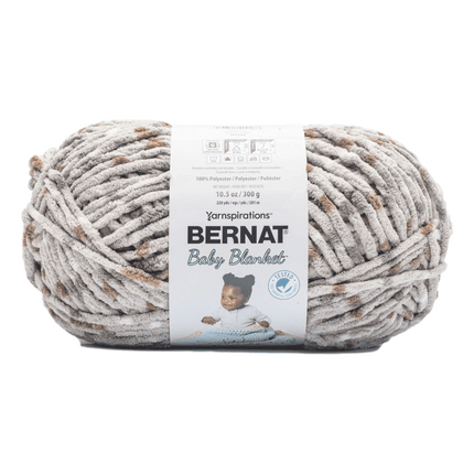 Bernat Baby Blanket Yarn sold by RQC Supply Canada located in Woodstock, Ontario showing Pebble Dot colour