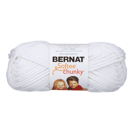 Bernat Softee Chunky Big Ball sold by RQC Supply Canada located in Woodstock, Ontario showing white colour but actually 300g ball