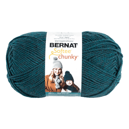 Bernat Softee Chunky Big Ball sold by RQC Supply Canada located in Woodstock, Ontario showing teal colour