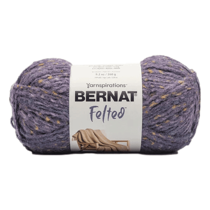 Blackberry Bernat Felted Yarn now sold at RQC Supply, come visit us in store located in Woodstock, Ontario