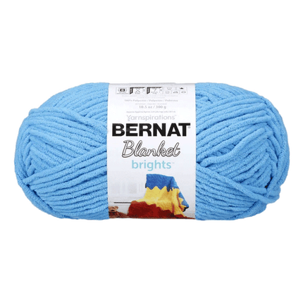 Bernat Brights Blanket Yarn Busy Blue sold by RQC Supply Canada located in Woodstock, Ontario