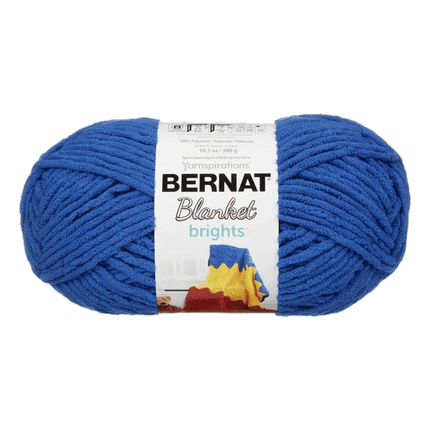Bernat Brights Blanket Yarn Royal Blue sold by RQC Supply Canada located in Woodstock, Ontario