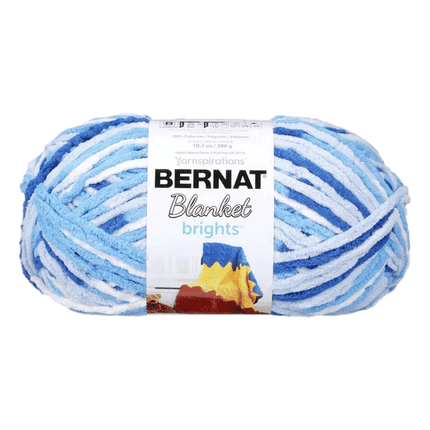 Bernat Brights Blanket Yarn Varigates sold by RQC Supply Canada located in Woodstock, Ontario