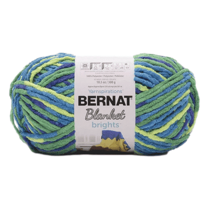 Bernat Brights Blanket Yarn Blue Flask sold by RQC Supply Canada located in Woodstock, Ontario