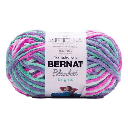 Bernat Brights Blanket Yarn Unicorn Brights sold by RQC Supply Canada located in Woodstock, Ontario