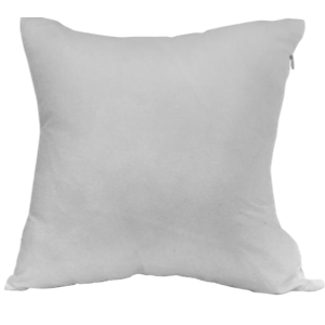 Square Pillow Case Cover White Polyester - Sublimation