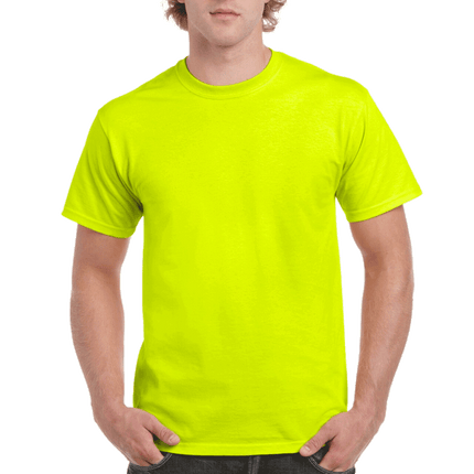 Safety Green/Yellow  Mens Tall Cotton Tshirts sold by RQC Supply Canada