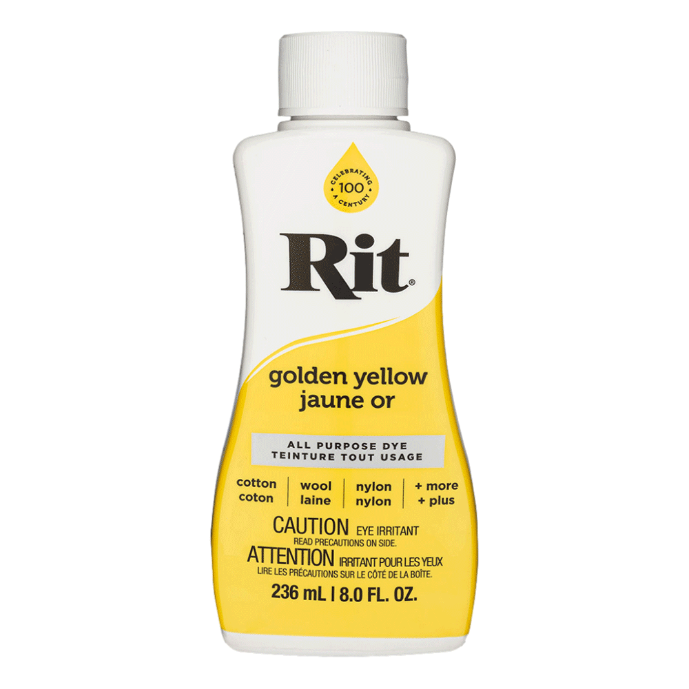Golden Yellow All-Purpose Dye – Rit Dye