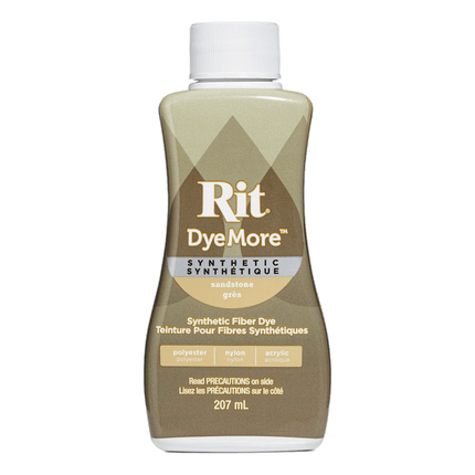 RIT Dyemore Polyester Liquid Dye sold by RQC Supply Canada located in Woodstock, Ontario shown in sandstone colour