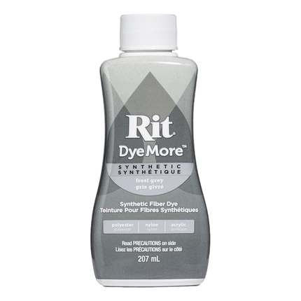 RIT Dyemore Polyester Liquid Dye sold by RQC Supply Canada located in Woodstock, Ontario shown in Frost grey colour
