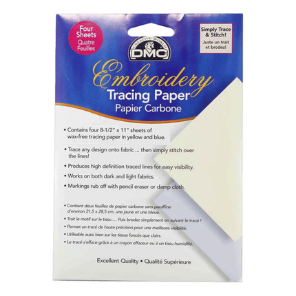 DMC Tracing Embroidery Paper sold by RQC Supply Canada located in Woodstock, Ontario