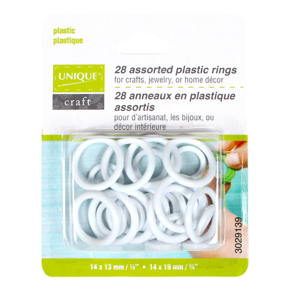 UNIQUE SEWING Assorted Plastic Rings – RQC Supply Ltd