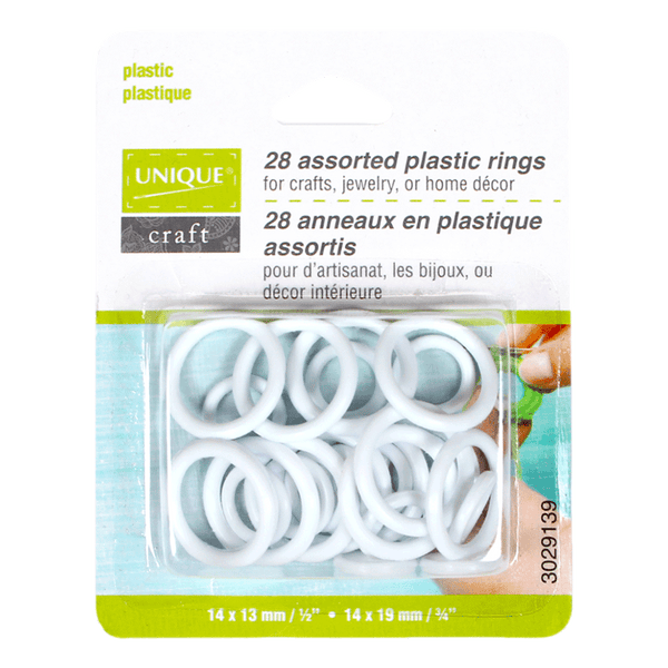 UNIQUE SEWING Assorted Plastic Rings – RQC Supply Ltd