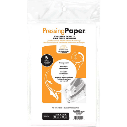 Heat and Bond Pressing Paper for Fabric and Crafts sold by RQC Supply Canada a craft store located in Woodstock, Ontario