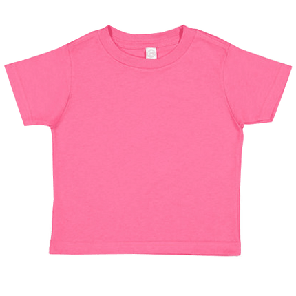 3321 Rabbit Skins Toddler Fine Jersey Tshirts shown in Hot Pink sold by RQC Supply Canada located in Woodstock, Ontario  Edit alt text