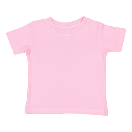 3321 Rabbit Skins Toddler Fine Jersey Tshirts shown in light pink sold by RQC Supply Canada located in Woodstock, Ontario
