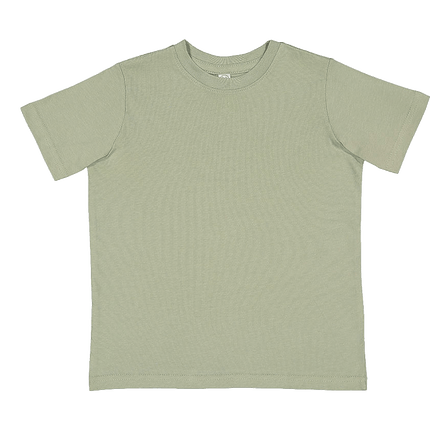 3321 Rabbit Skins Toddler Fine Jersey Tshirts shown in sage sold by RQC Supply Canada located in Woodstock, Ontario